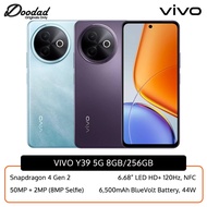 Vivo Y39 5G 8GB+8GB/256GB NFC Snapdragon 4 Gen 2 | MY Sets | 1 Year Warranty | Android Smartphone