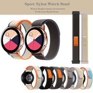 20mm Trail Loop Band Nylon Strap for Samsung Galaxy Watch Active 2 40mm 44mm / Watch4 Watch5 / Gear Sport