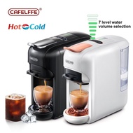Cafelffe 5 In 1 Coffee Machine Hot/Cold Capsule Maker Dolce Gusto Milk Nespresso Ese Pod Ground Cafeteria 19bar