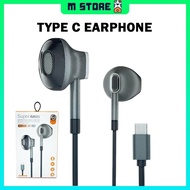 Type C Earphone Gaming Earphones Type C Earfone Gaming Earphone With Mic Wired Earphone Bass