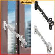 DIACHAMY Window Blocking Lock, Windproof Metal Window Limiter Blocker, Useful Fixator Multiple Gears