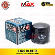 C-526 Vic Oil Filter For Isuzu Elf 450, NPR 66P 4HF1