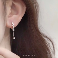 Hoop Earrings 92.5% Pure Silver EMS Cotton Model-(I19)