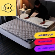 ✫Waterproof Single Queen King Size Protection Sponge Tatami Mattress protector Thick Mattress Tilam Topper mattress DC☂