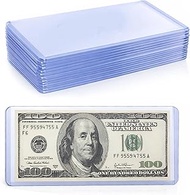25 Pack Dollar Bill Sleeves,Dollar Bill Sleeves for Collectors,Dollar Bill Holders for Collectors,Pl
