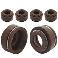 6pcs Valve Stem Seal Kart Oil Seal For GX340 GX390 GX240 GX270 GX 340 390 240 270 Gasoline Engine Mo