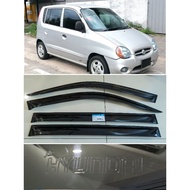 HYUNDAI ATOS ORIGINAL TYPE DOOR VISOR WITH HYUNDAI WORD