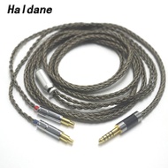 Haldane Gun-Color 16core for Technica ATH-WP900 MSR7B AP2000 ES770H SR9 ADX5000 XLR/2.5/4.4mm Balanc
