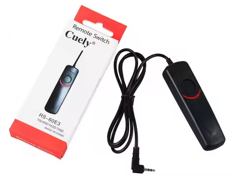 RS-60E3 Camera Remote Shutter Release for Canon EOS 760D 750D 650D 700D 1100D 1200D G10 SX60 2000D 6