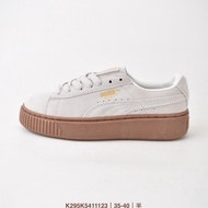 รองเท้า รองเท้ากีฬา Puma Suede Platform Gold if-2 44