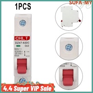 [SUFA]1PCS DC Circuit Breaker DC 500V Unipolar MCB Solar PV 10 16 20 32 40 63 Amp