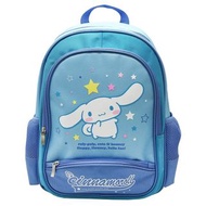 台灣直送 玉桂狗書包 Cinnamoroll 肉桂狗 小學生書包 小朋友 女童 男童 背囊 藍色 背包 透氣 散熱 輕身 防潑水 台灣代購 Sanrio 三麗鷗 正版 正品