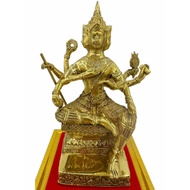 泰国进口 四面佛金身 泰国铜像 20cm 泰国四面佛像 有求必应大梵天王 泰国铜像