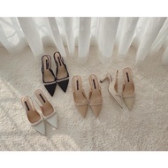 Big size stone buckle shoes, size 40-44