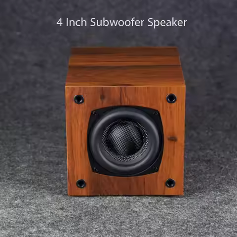 AOSIBAO 4 Inch Subwoofer 4 8 Ohm Fiberglass Super Bass Speakers Unit Sensitivity 87dB+3dB Audio Loud