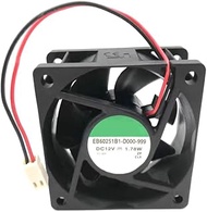 Cooling Fan for SUNON EB60251B1-D000-999 DC12V 1.78W 2PIN 2Lines