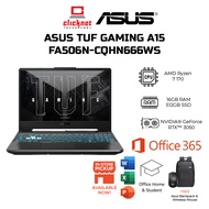 ASUS TUF GAMING A15 FA506N-CQHN666WS GAMING LAPTOP ( AMD Ryzen 7 170,16GB RAM, 512GB SSD, RTX3050,15