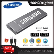 Samsung SSD storage hard disk external 4tb 8tb 16tb 30tb Type-C portable Memory stick for laptop/PC 