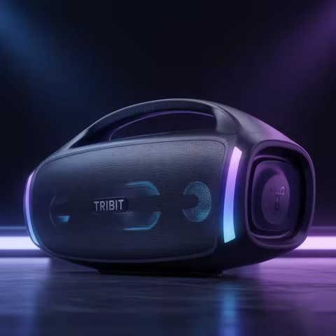 TRIBIT StormBox Blast 2 Bluetooth Speaker, 200W Power With Subwoofer Outdoor IP67 Party Speaker, 30H