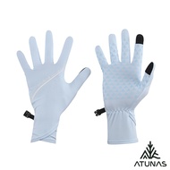 [ATUNAS ATUNAS] Ice Silk Sunscreen Gloves/Motorcycle Gloves/A1AGGZ03N Blue/Sunscreen/Commuter/Cool F