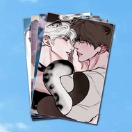 【Trending Now】 Passion manhwa photobook set poster badge Key chain stand cardsticker as gift for fri