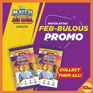 (NOT FOR SALE) Topps Match Attax 2023/24 Promotional Pack with 5 Cards (1 Limited Edition)
