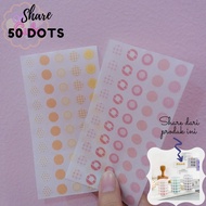 SHARE 50 DOTS Journal 0.8 CM Pattern Seriesbullets