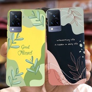 เคสสำหรับ Vivo V21 / Vivo V21 5G เคส V2066 V2108 V2050มีสไตล์ฝาปิดซิลิโคนนิ่มเคสสำหรับ Vivo โทรศัพท์ Vivo V21 Vivo เคส V21