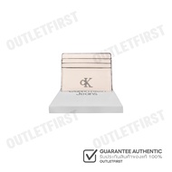 CALVIN KLEIN JEANS รุ่น WOMENS CKJ MINIMAL MONOGRAM CARD CASE CODE: 4K1067G MTR กระเป๋าใส่การ์ดผู้หญ