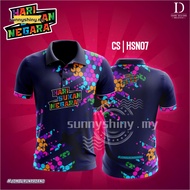 Hari Sukan Negara Jersey 2024 Hsn Polo Shirt Baju Purple Lelaki Berkolar TSHIRT HARI SUKAN NEGARA 20
