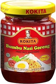 Kokita Bumbu Nasi Goreng - Fried Rice Seasoning Mild, 250 Gram (Pack of 2)