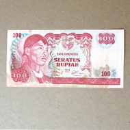 Uang kertas lama/Kuno Indonesia. 1968. Jendral Sudirman. 100 Rupiah