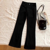 seluar jeans perempuan seluar slack wanita seluar bootcut woman Flare Jeans Women Spring Summer All-