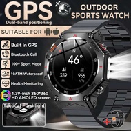 2025 New T-Rex 3 Ultra GPS Men 10ATM IP68 Waterproof Built-in Dual-band GNSS Compass Sport Smart Wat