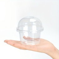 60pcs Disposable Plastic Bowl 4oz,6oz