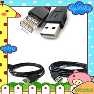 39A- USB To RJ50 Console Cable AP9827 for APC Smart UPS 940-0127B 940-127C 940-0127E with Molded Strain Relief Boot