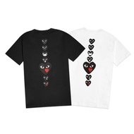 CDG Play Holiday Emoji T-Shirt T Shirt Lelaki T Shirt Baju Lelaki T Shirt Men