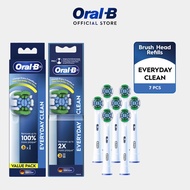 Oral-B Everyday Clean Electric Toothbrush Replacement Head - 7 Pack [Extra Value Bundle]