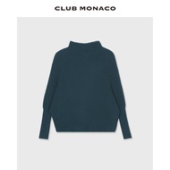 [100% Cashmere] CLUB MONACO Women's Loose Temperament Half Turtleneck Sweater