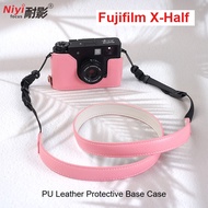 Fuji X Half PU Leather Protective Base Case Pouch 1/4 Screw Battery Opening Fujifilm X-Half Half
