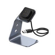 全城熱賣 - 適用於Fitbit Versa 3 / Fitbit Sence 鋁合金座充 帶芯片保護&支持快充（太空灰）