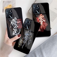 Softcase Glass Kaca LIFE [SF99] OPPO A16 Latest Mobile Phone Case - Mobile Phone Protector - Mobile 