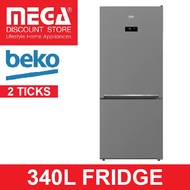 BEKO RCNT415E50VZP 396L 2-DOOR FRIDGE (2 TICKS)