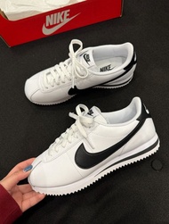 👟 「Brand New」Nike Cortez 經典款 阿甘鞋 白黑色 男女款