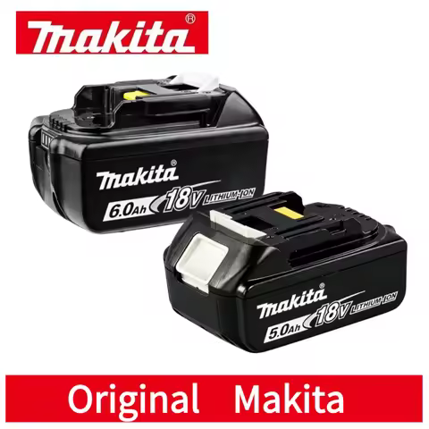 100% original Makita 18V battery 5.0AH 6.0AH rechargeable battery Makita 3.0Ah 9.0Ah power tool batt