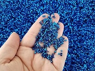 Iridescent Crispy Bingsu Beads for Crunchy (BTL) Slime, Iridescent Straw Beads, 3D Glitter, Slime Su