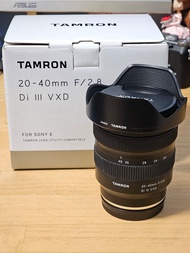 Tamron 20-40mm f2.8 Di III VXD for Sony E mount