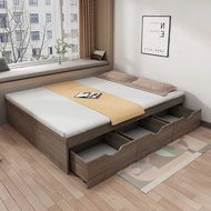 榻榻米床架 可儲物床架 置物床 收納床 高箱床 雙人床 箱體床 包送貨