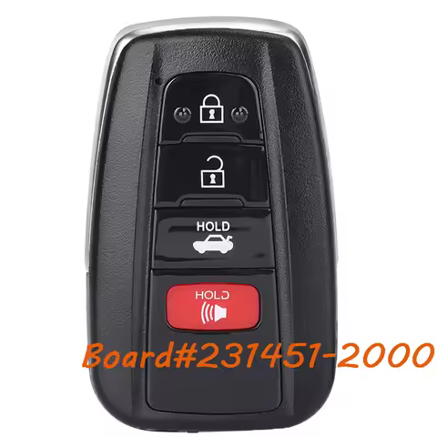 KEYECU 231451-2000 HYQ14FB Smart Keyless Remote Key Fob for Toyota Corolla 2019 2020 2021 2022 314.3