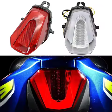 For Suzuki GSX-R1000 GSXR1000 GSXR 1000 2017-2022 2023 2024 LED Integrated Taillight Tail Turn Signa